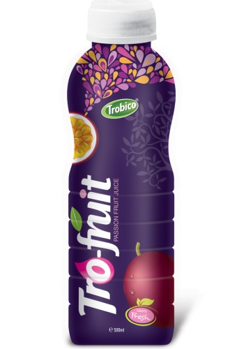500ml PP bottle Passion Fruit Juice
