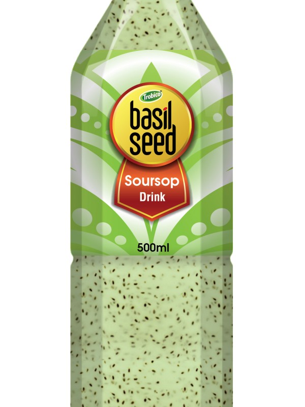 500ml Soursop Flavour Basil seed