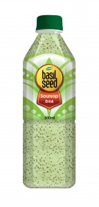 500ml Soursop Flavour Basil seed