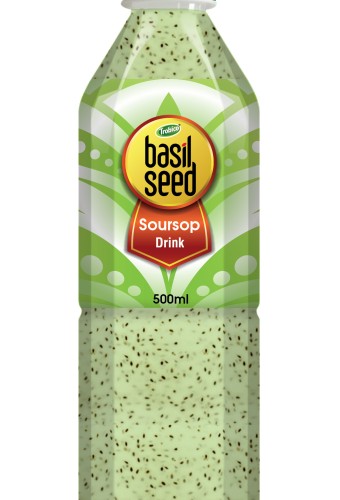 500ml Soursop Flavour Basil seed