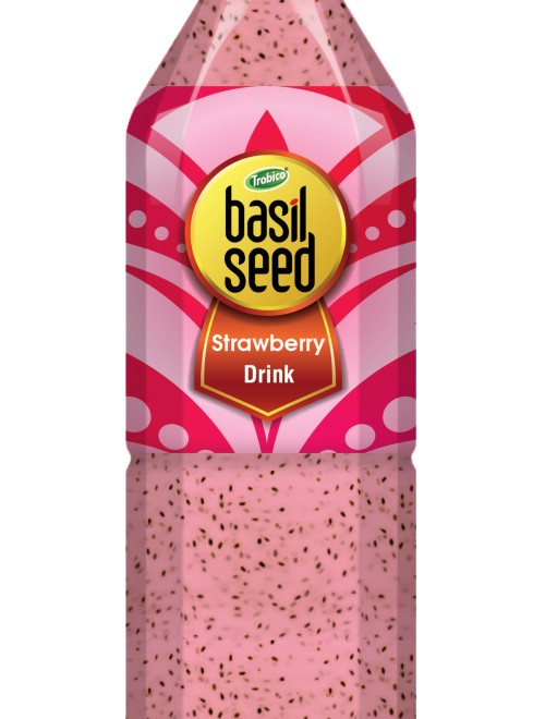 500ml Strawberry Flavour Basil seed