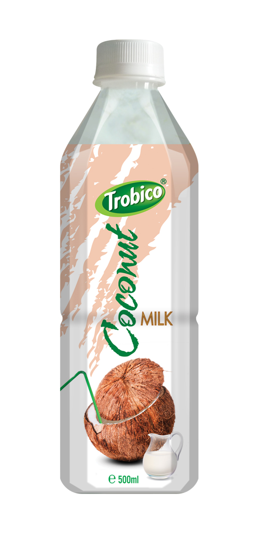 Trobico Coconut milk pet bottle 500ml - Beverage Manufacturer