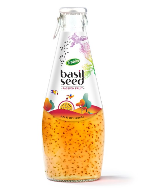 Basil seed 290ml Glass Bottle New 2