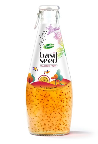 basil seed passion fruit