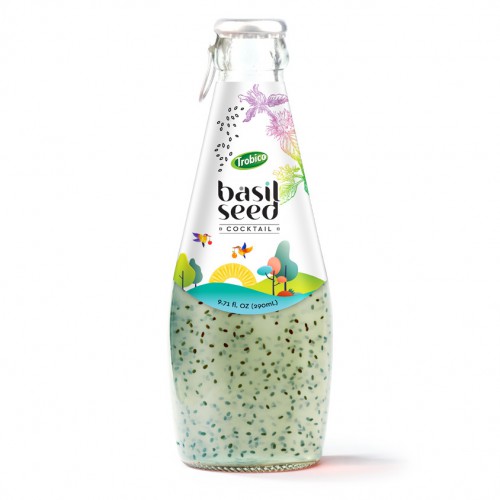 Basil seed 290ml Glass Bottle New 3