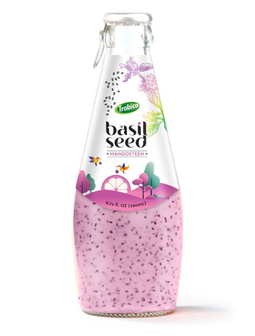 Basil seed 290ml Glass Bottle New 4