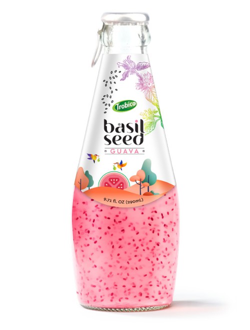 Basil seed 290ml Glass Bottle New 5