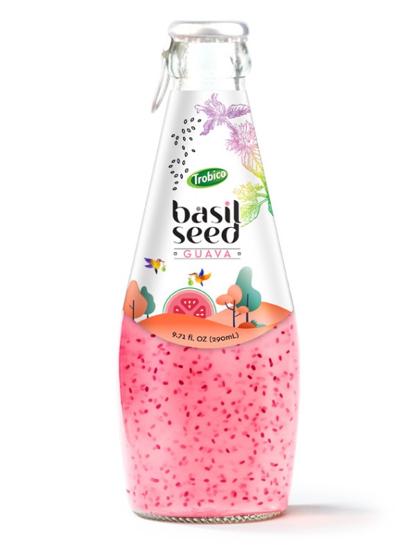 Basil seed 290ml Glass Bottle New 5