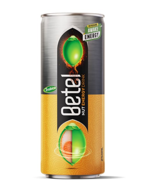 Betel nut Energy drink 250ml slim can 02