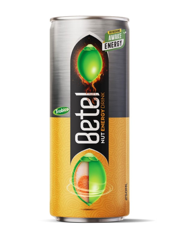 Betel nut Energy drink 250ml slim can 02