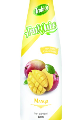 Fruit juice mango 300ml in glass bottle