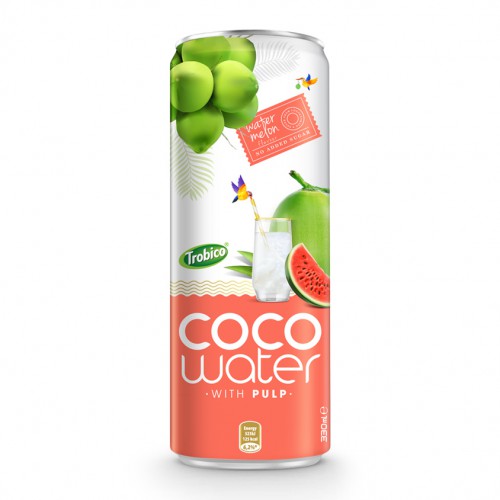 Coco water with pulp 330ml Trovico 02