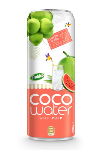 Coco water with pulp 330ml Trovico 02
