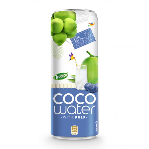 Coco water with pulp 330ml Trovico 03