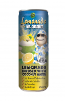 Coconut water with lemon 