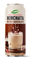 Trobico Rice Milk Drink Horchata With Chocolate 16.5 Fl Oz Cans