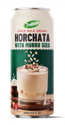 Trobico Rice Milk Drink Horchata With Morro Seed 16.5 Fl Oz Cans