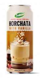 Trobico Rice Milk Drink Horchata With Vanilla 16.5 Fl Oz Cans