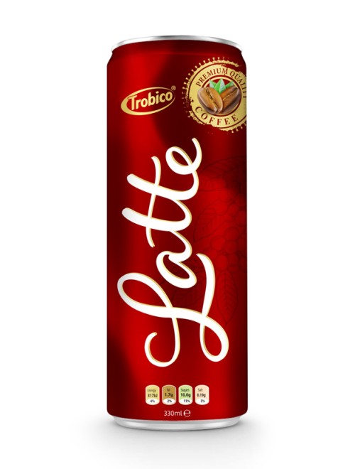 Latte Wholesale Coffee Drink in 250ml Can