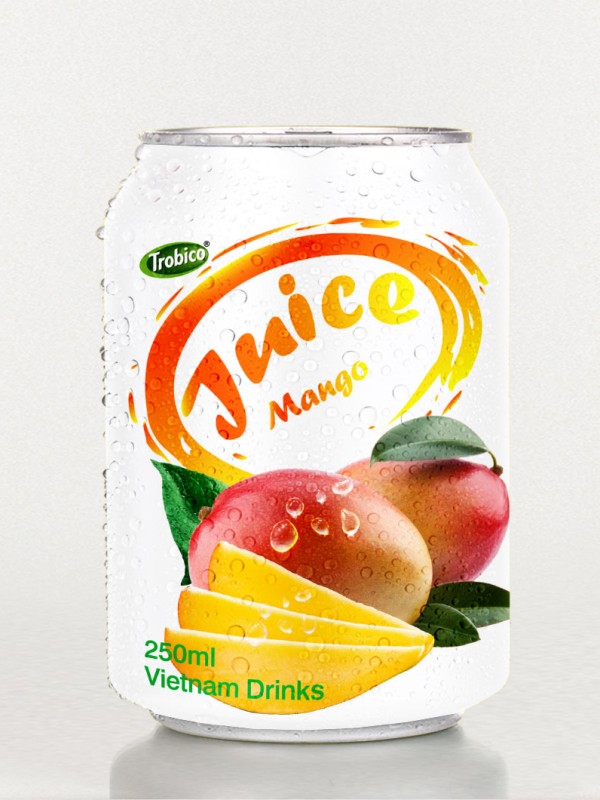 Mango juice drink 250ml short can 2