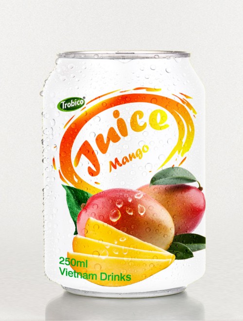 Mango juice drink 250ml short can 2