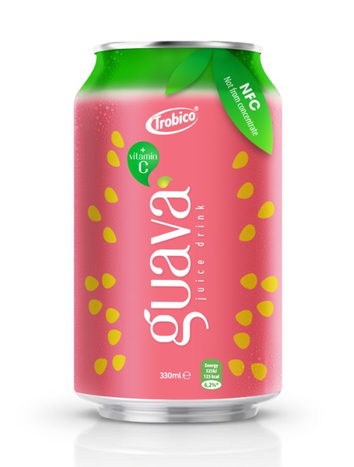 NFC Manufacturer Beverage 330ml Canned Guava Fruit Drink