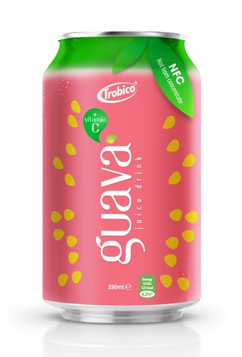 NFC Manufacturer Beverage 330ml Canned Guava Fruit Drink