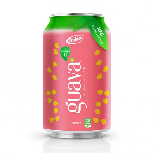 NFC Manufacturer Beverage 330ml Canned Guava Fruit Drink