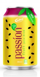NFC Manufacturer Beverage 330ml Canned Passion Fruit Drink