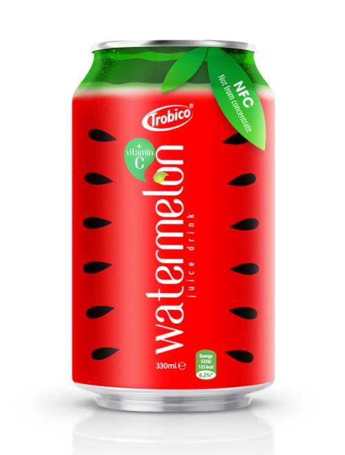 NFC Manufacturer Beverage 330ml Canned Watermelon Fruit Drink