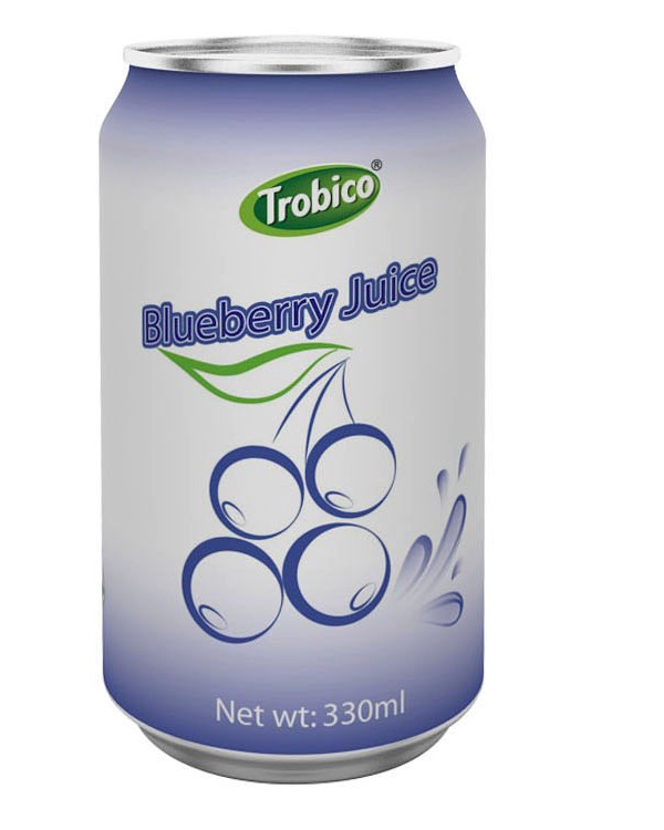 Natural blueberry juice drink 330ml 