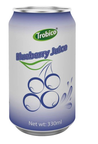 Natural blueberry juice drink 330ml 