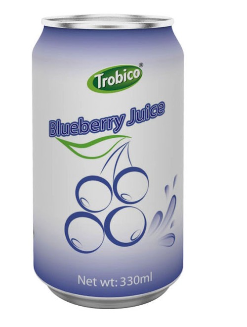 Natural blueberry juice drink 330ml 