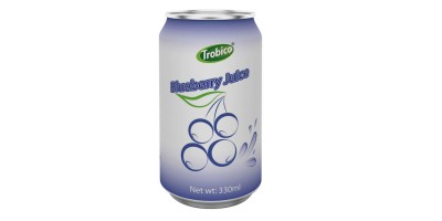 Natural blueberry juice drink 330ml 