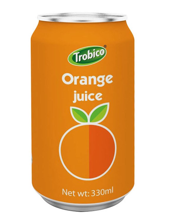 Natural orange juice drink 330ml 