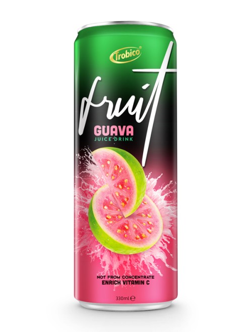 OEM Private Label Fruit Juice 330ml Guava Juice Drink