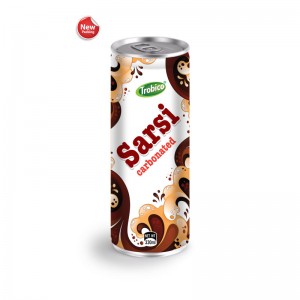 OEM beverage 330ml Aluminum can Carbonated Sarsi Drink