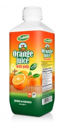 New Design Trobico 1L PP Bottle Orange Juice With Pulp