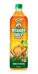 1L Pet Bottle Orange Juice With Pulp Drink Natural