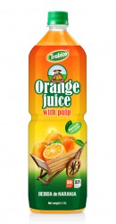 1.5L Pet Bottle Orange Juice With Pulp Drink