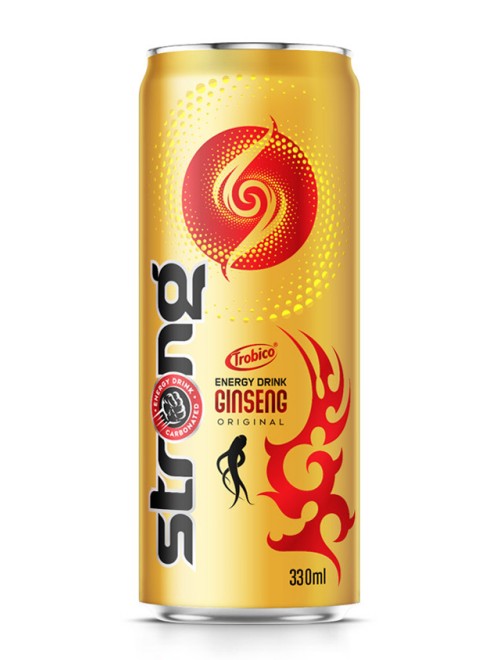 Own brand strong energy drink with ginseng original
