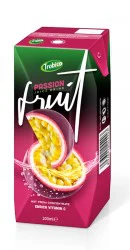 Passion Fruit Juice Drink 200ml Paper Box Trobico Brand (or OEM)