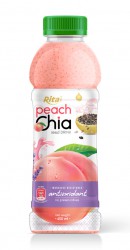450ml Pet Bottle Peach Flavor Chia Seed Drink