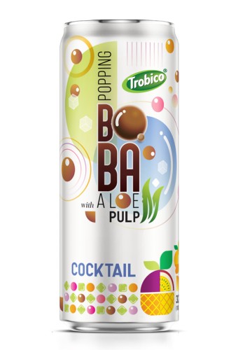 320ml Sleek Can Cocktail Flavored Bubble Tea