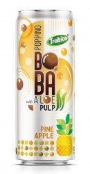 320ml Sleek Can Pineapple Flavored Bubble Tea