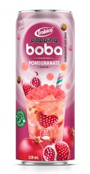 POPPING BOBA TEA POMEGRANATE FLAVOR 320ML CAN