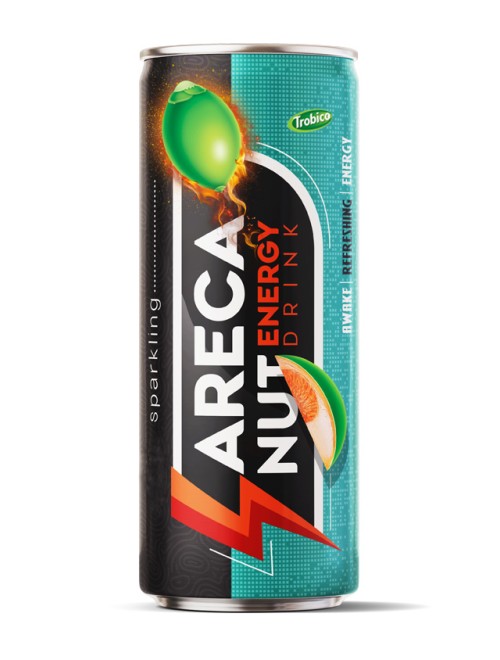 Sparkling Areca nut Energy drink 250ml slim can 01