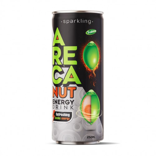 Sparkling Areca nut Energy drink 250ml slim can 02