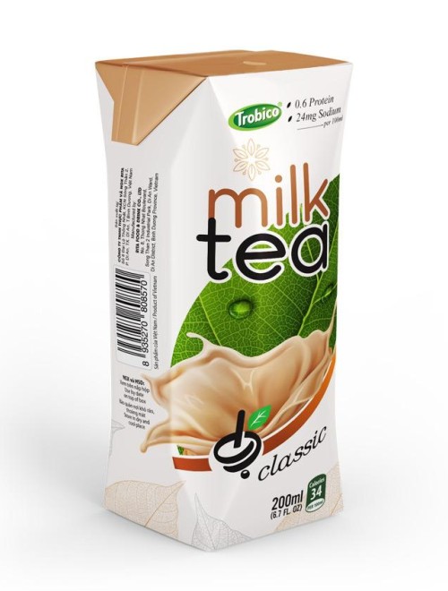 Trobico Milk Tea 200ml Aseptic pak