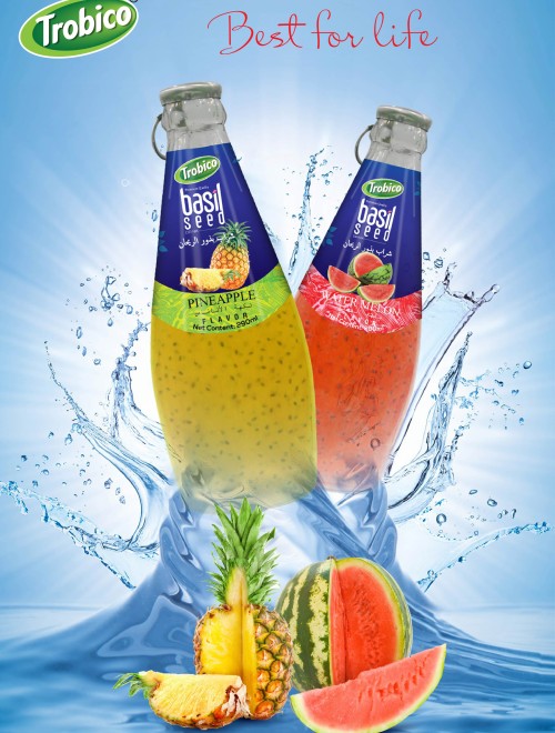 Trobico basil seed with juice 